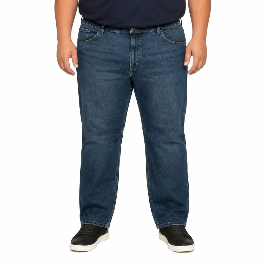 Pantalón de Lona Stretch Corte Amplio Wrangler - Tallas Grandes - 112374285
