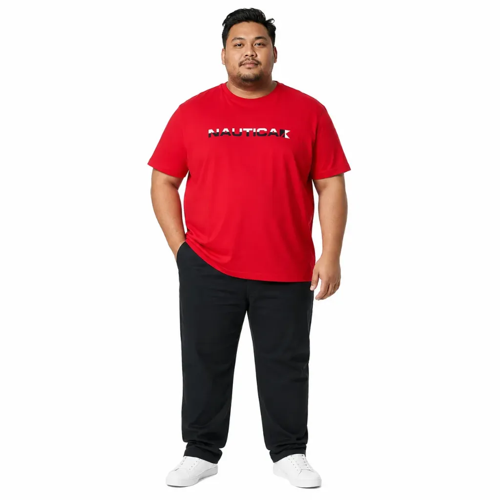 Playera Estampada Náutica - Tallas Grandes