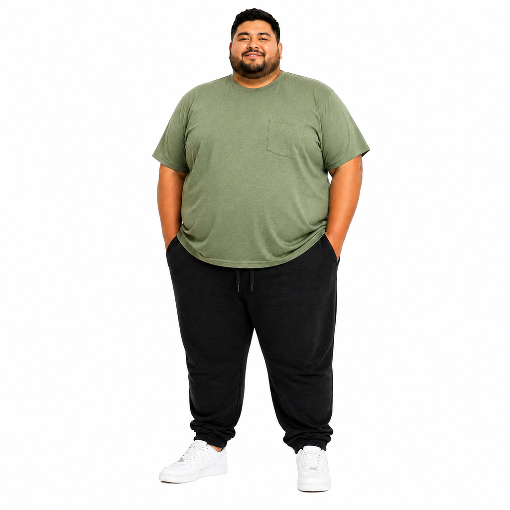 Playera Con Bolsillo Athletic Works - Tallas Grandes - AW024429