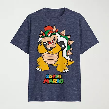 Playera Gráfica Super Mario Bowser- Tallas Grandes - 59406